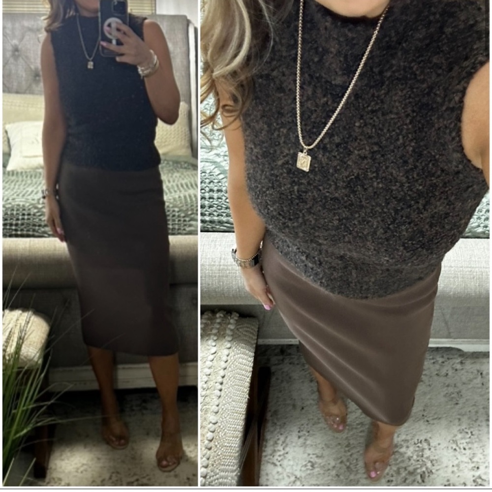 New🍁Soft ANTHRO skirt set